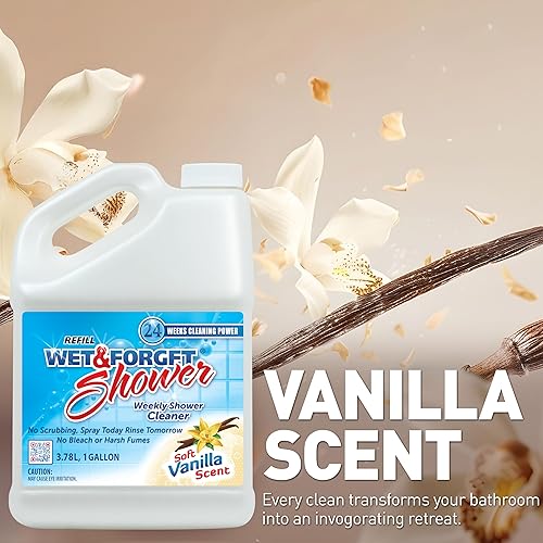 Vista 15 de Wet & Forget Limpiador de ducha en aerosol para aplicación semanal multisuperficie, no requiere fregar, fórmula sin blanqueador, listo para usar