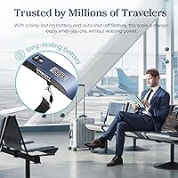 Vista 8 de Etekcity - Báscula digital de mano para equipaje Azul brillante