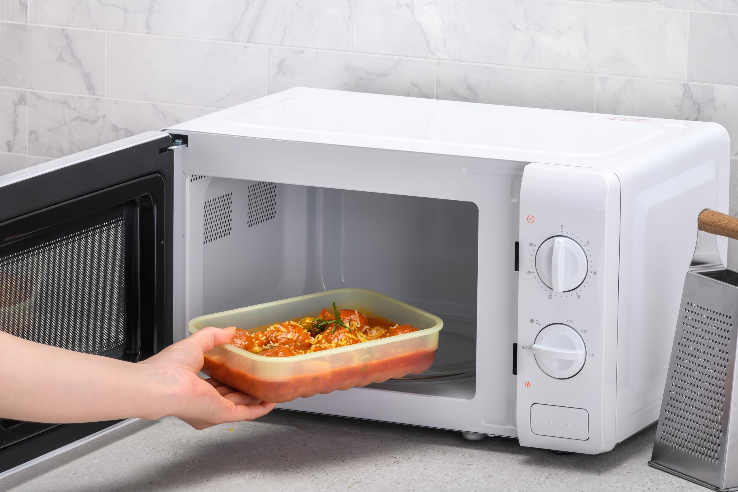 LocknLock Frischhaltedosen Set 2-teilig - Luftdicht, BPA-frei & Mikrowellengeeignet