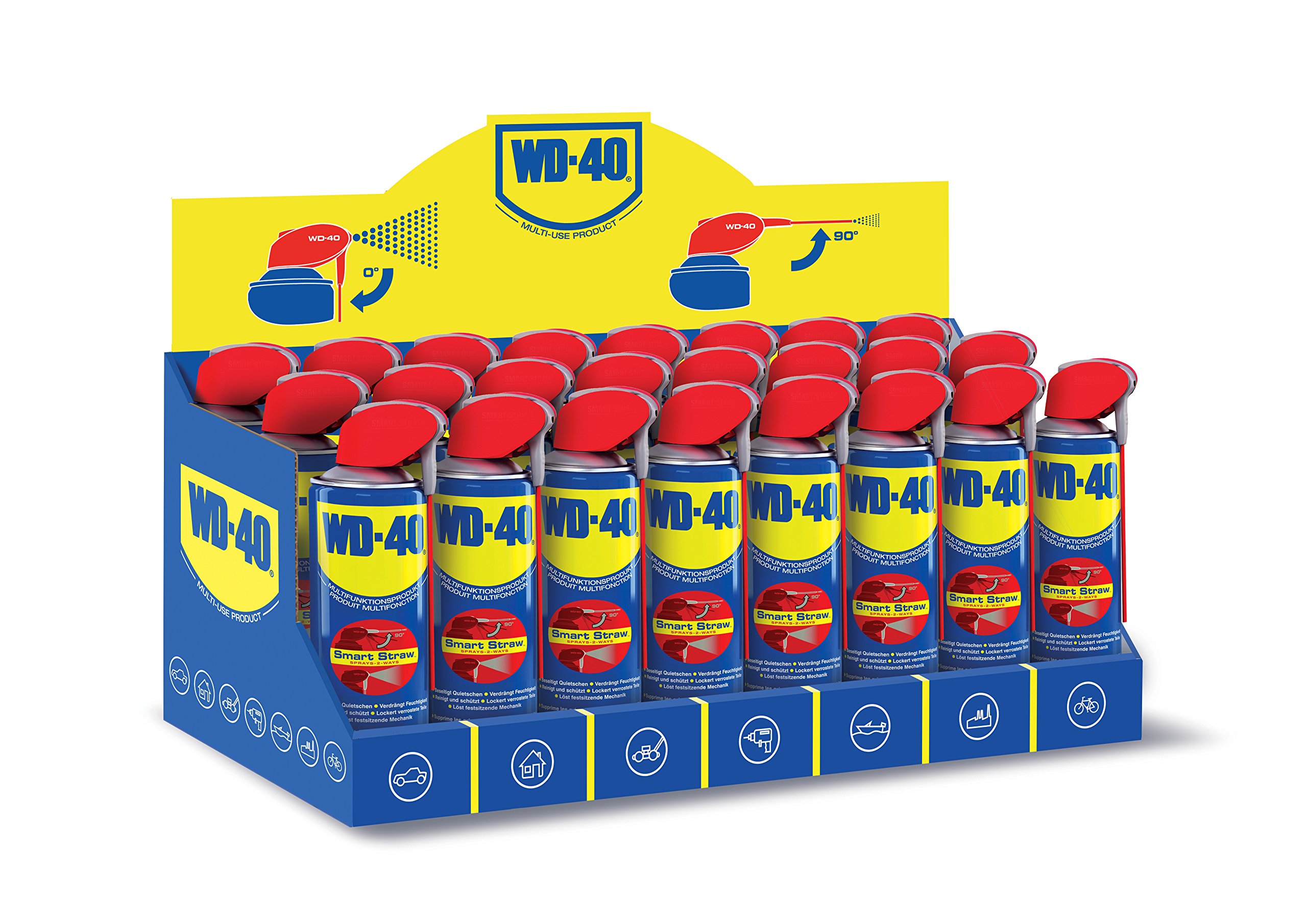 WD-40 Producto multifunción Smart Straw (24 x 500 ml)