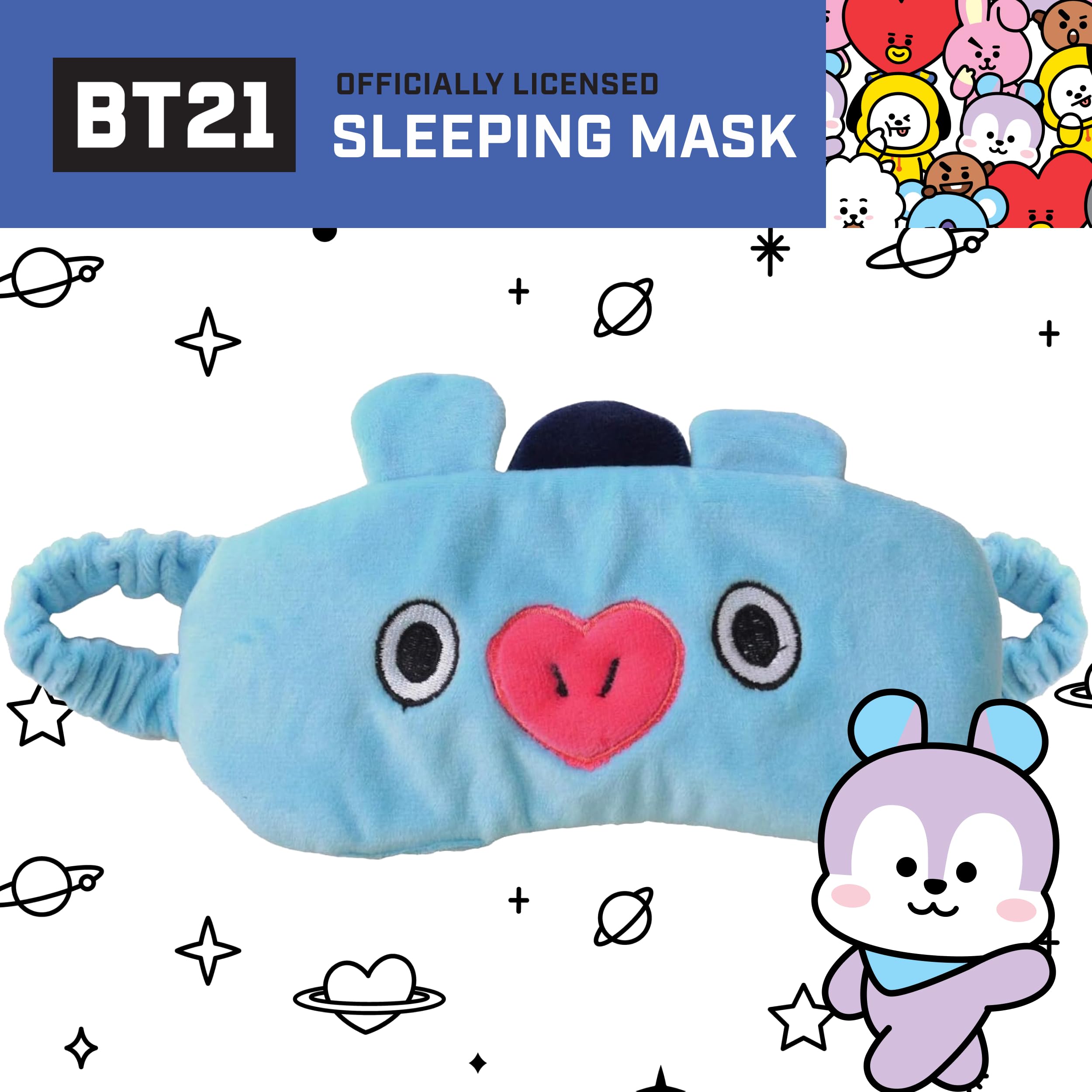 MANG BT21 セット BT21 JAPAN] BT21 Official MANG 50cm with Detachable Mask