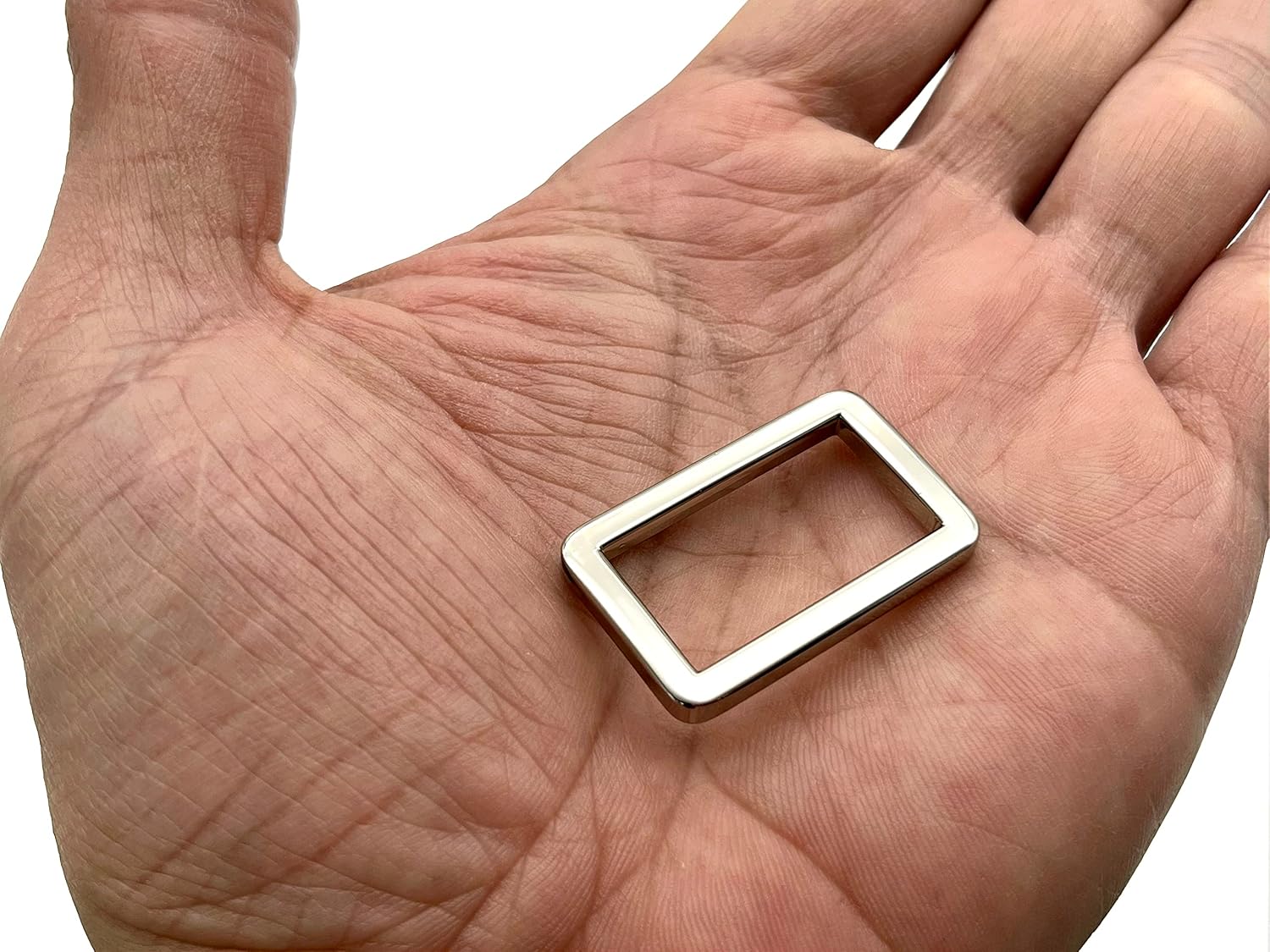 Rectangle ring 1" / 25mm zinc alloying for buckle straps bags belt purse hardware making,bag replacement Nickel U76