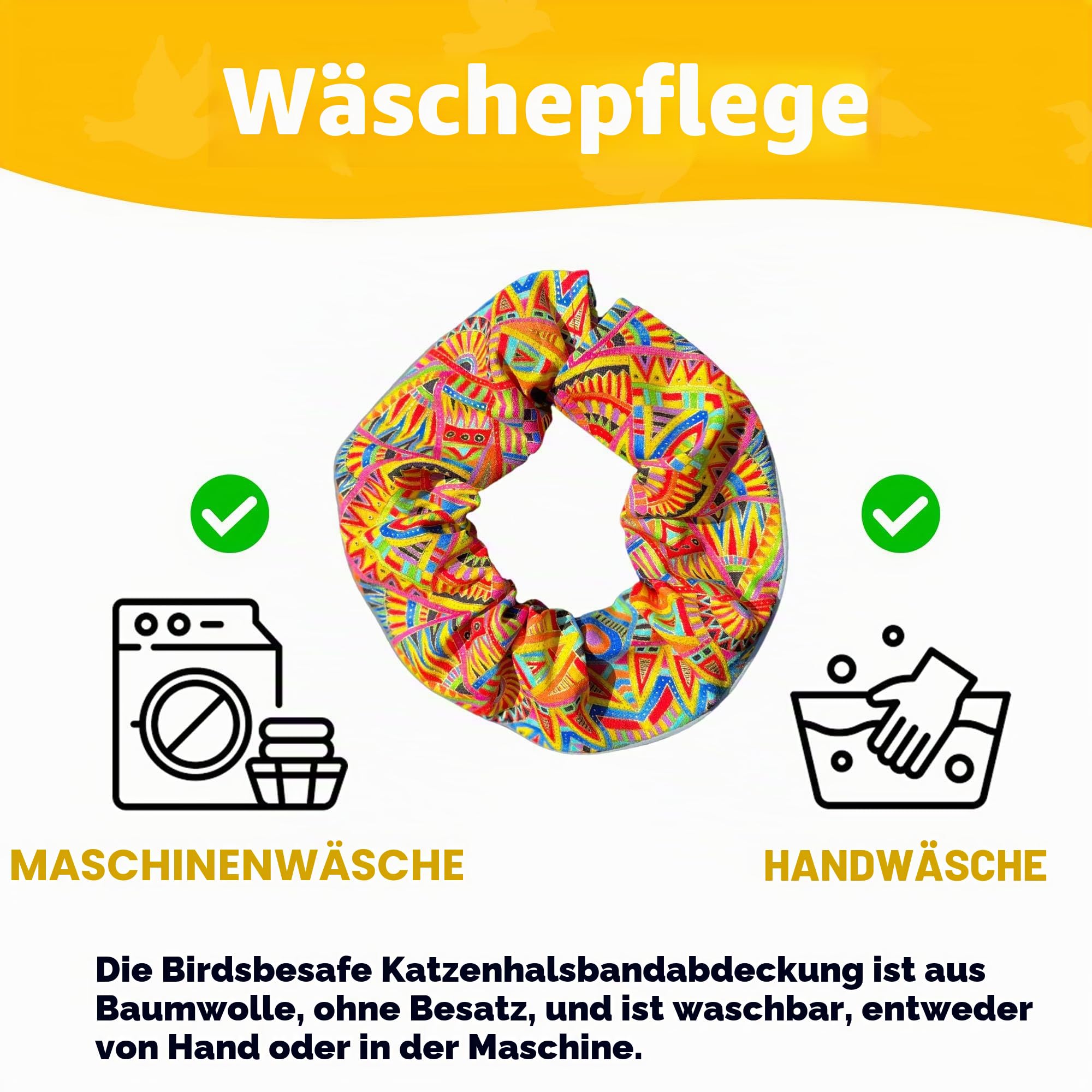 Birdsbesafe® Katzenhalsband für Vögel – Vogelwarnung Katzenhalsband, wissenschaftlich erwiesen, um zu verhindern, DASS Ihre Katze Vögel fängt