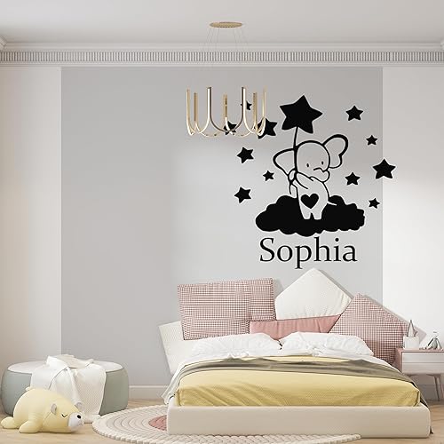 CalcomanĂas de pared con nombre para niños, calcomanĂas personalizadas con nombre de niña para guarderĂa, decoraciĂłn de pared con nombre con bonito CalcomanĂas de pared con nombre para niños, calcomanĂas personalizadas con nombre de niña para guarderĂa, decoraciĂłn de pared con nombre con bonito