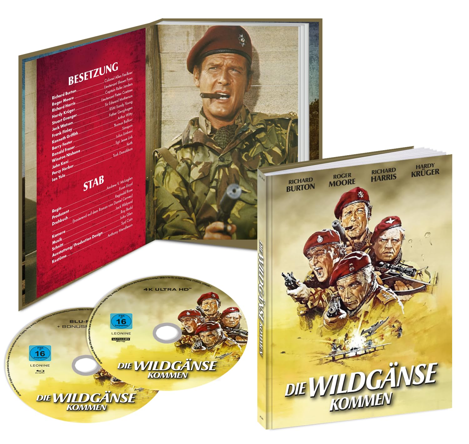 Wildgänse kommen/ UHD + Blu-ray (Lim. Mediabook)