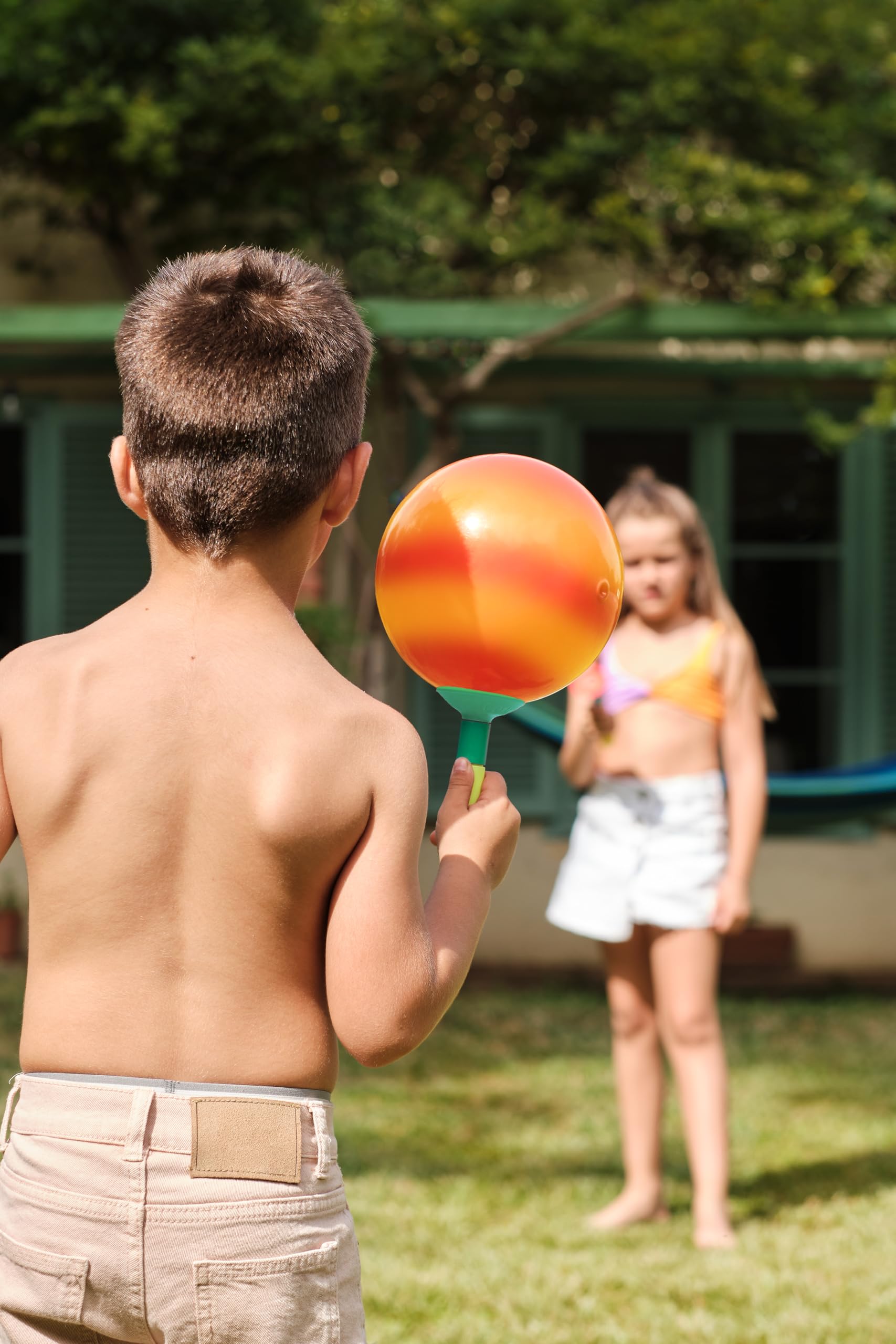 Catch Ball Guante Lanza Y Atrapa Pelotas Juego Aire Libre Color