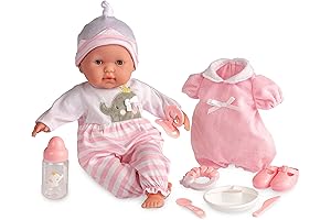 15" Realistic Soft Body Baby Doll with Open/Close Eyes for Toddlers