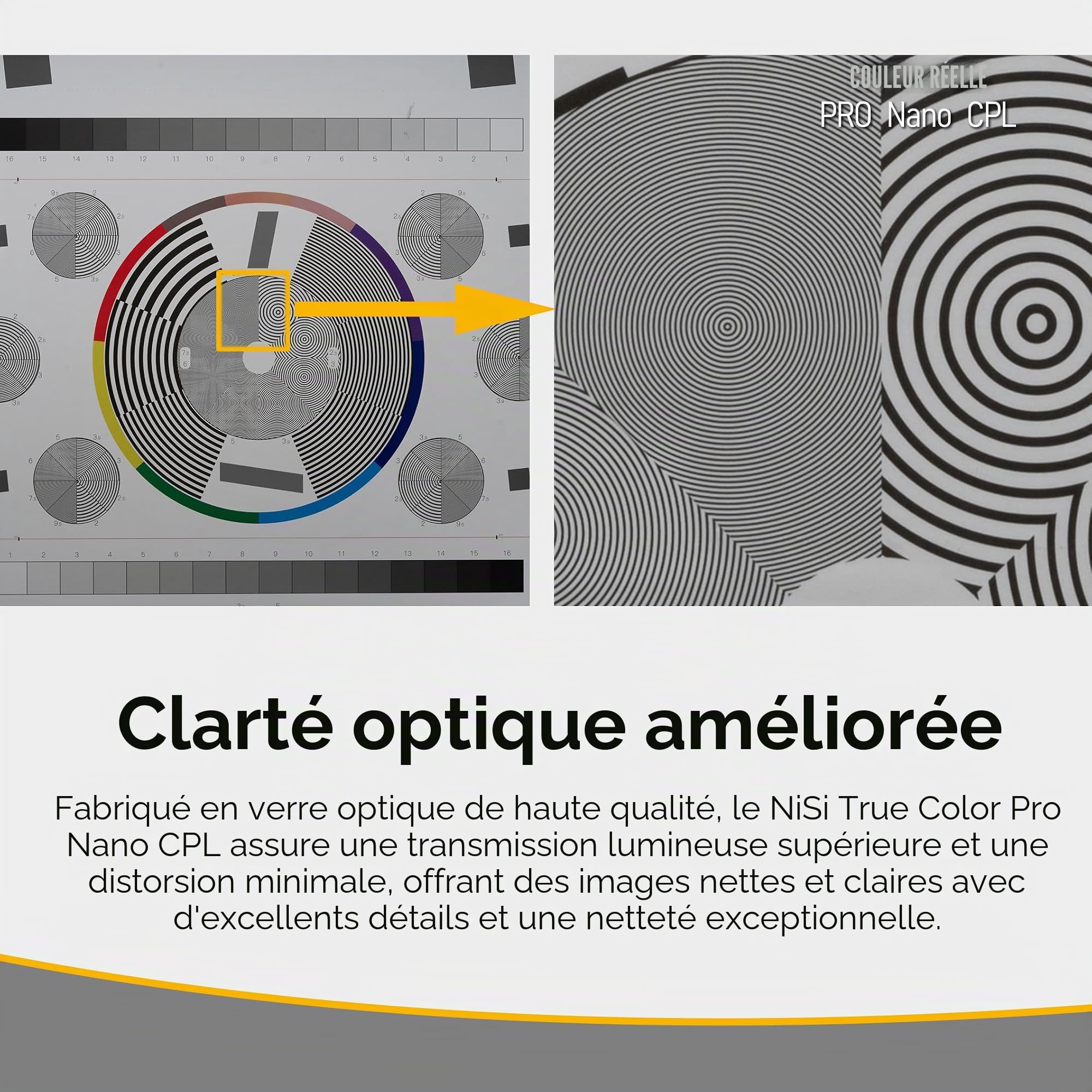 NiSi True Color CPL Filtre polarisant Circulaire Pro Nano 77 mm