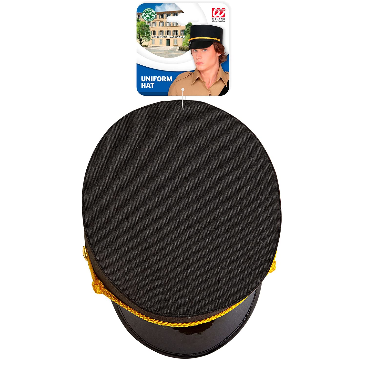 Widmann 10012 Hat Uniform, Capi, Fabric Hat, Soldier, Theme Party, Carnival - Image 2