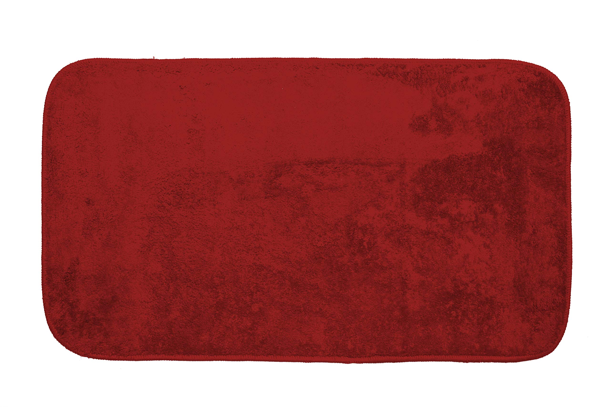 Tapis de passage bordeaux GEMITEX Merlin 50x180 cm tapis polyester lavable