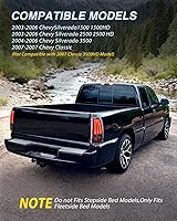 Vista 71 de Nilight Conjunto de faros delanteros Led DRL para Chevy Silverado Avalanche 2003 2004 2005 2006 Chevy Silverado Avalanche 1500 2500 3500/2007