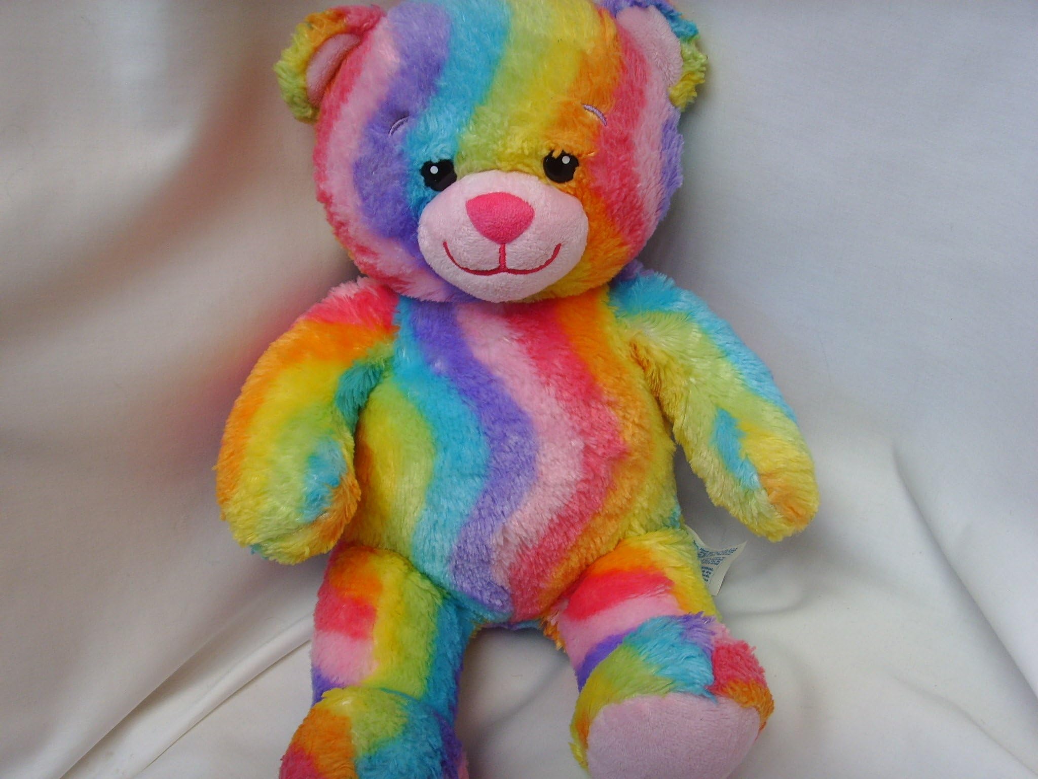 Build a Bear Workshop Enchanted Garden Rainbow Hugs Plush Toy 18" Teddy