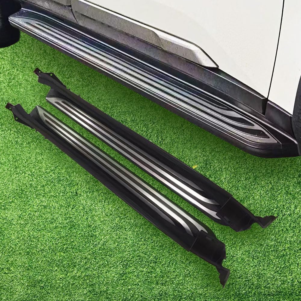 2Pcs Aluminum Running Boards Fixed Nerf Bars Side Steps with Brackets Fit for Land Crusier Prado J250 LC250 2024 2025 (1)