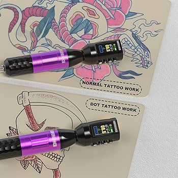 Amazon.com: Wormhole Tattoo Gun Kit Wireless Tattoo Machine