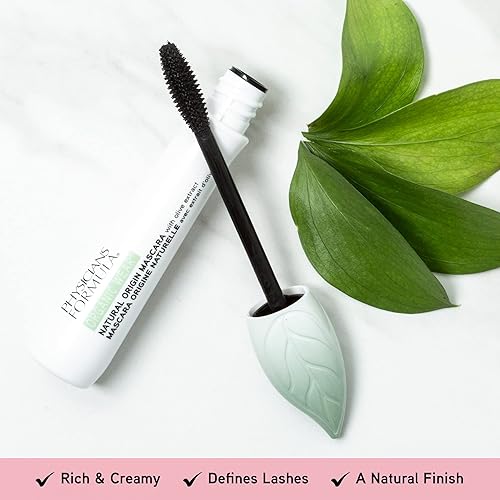 Miniatura 6 de Máscara orgánica de Physicians Formula Organic Wear All Natural Origin Mascara, maquillaje orgánico, negro, prueba dermatológica Rímel de origen