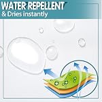 Snap dans la douche Rideau Liner de remplacement Rideau Linge de douche Linger amovible (1 Faites votre valise, 70" W x 54" H-White)