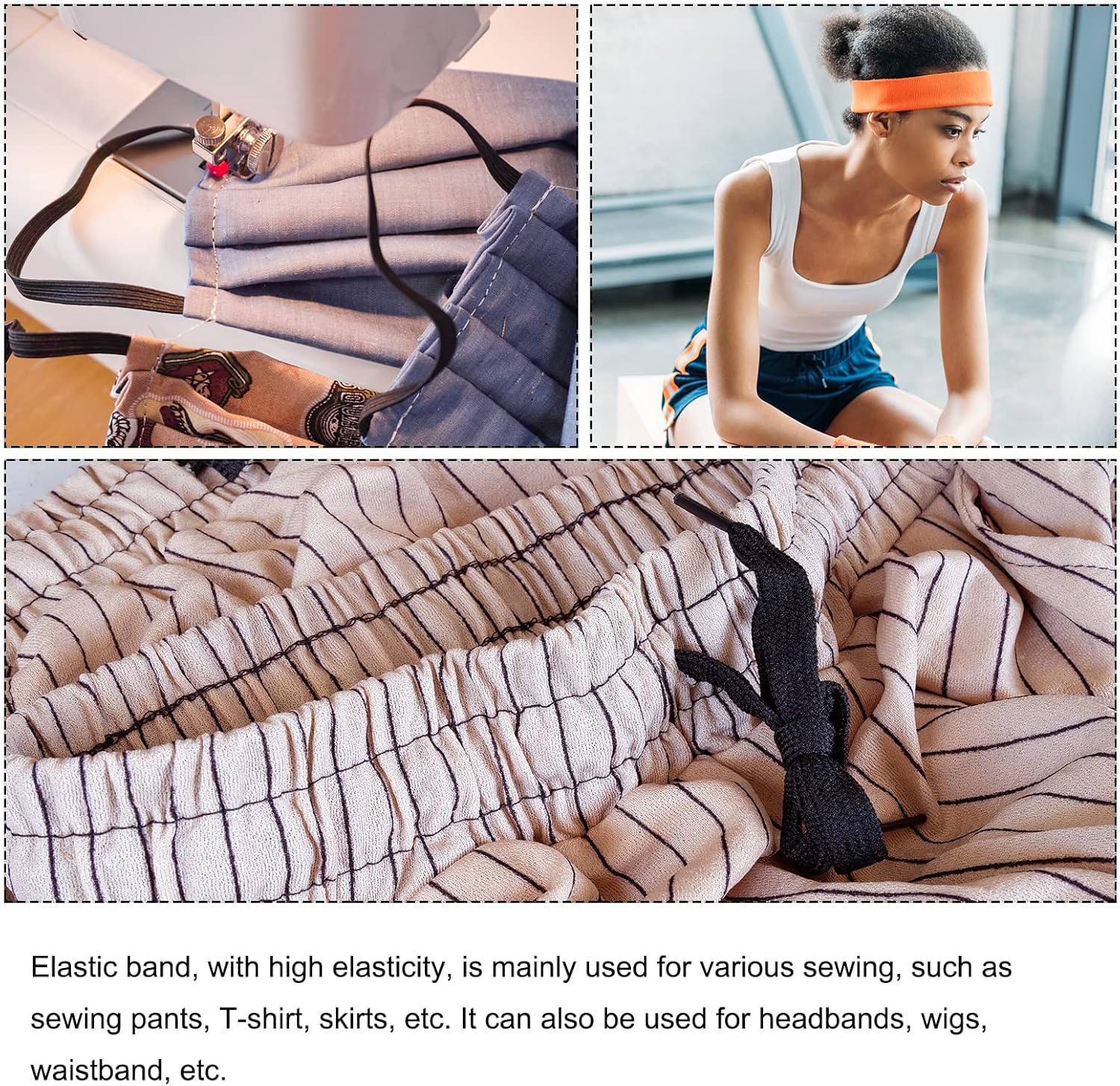 Prikaz kompatibilnosti s različitim tkaninama i šivaćim strojevima