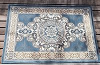 Vista 6 de CHICHIC Tapete de puerta interior de 32 x 48 pulgadas para entrada del hogar, interior y exterior, tapete de bienvenida para interiores, parte Gris