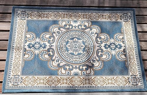 Miniatura 6 de CHICHIC Tapete de puerta interior de 32 x 48 pulgadas para entrada del hogar, interior y exterior, tapete de bienvenida para interiores, parte