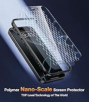 Vista 185 de Diaclara - Funda diseñada para iPhone 15 Plus de 6.7 pulgadas, transparente, cuerpo completo, con protector de pantalla, resistente de protección