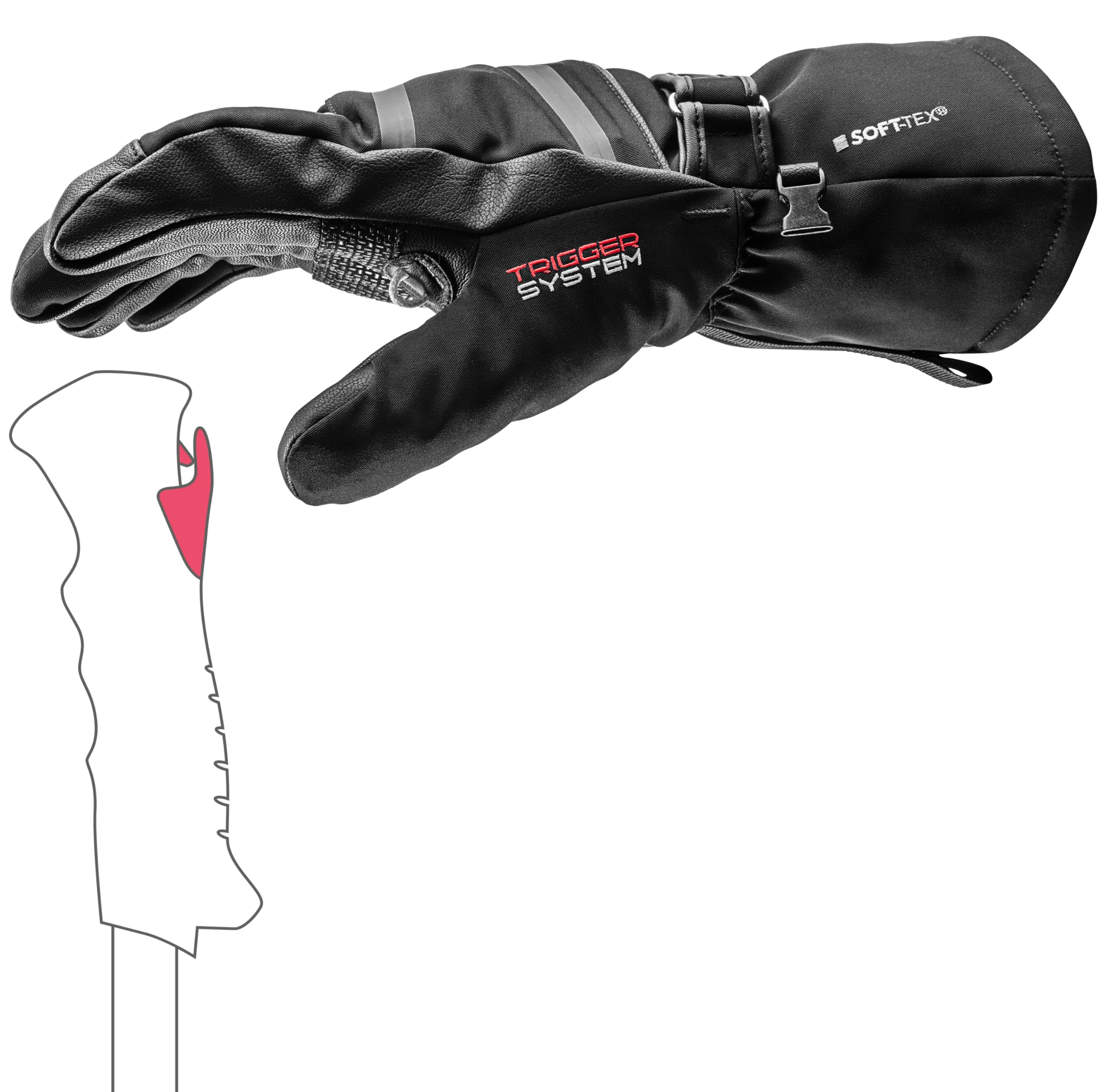 LEKI Detect XT 3D - Guantes de esquí