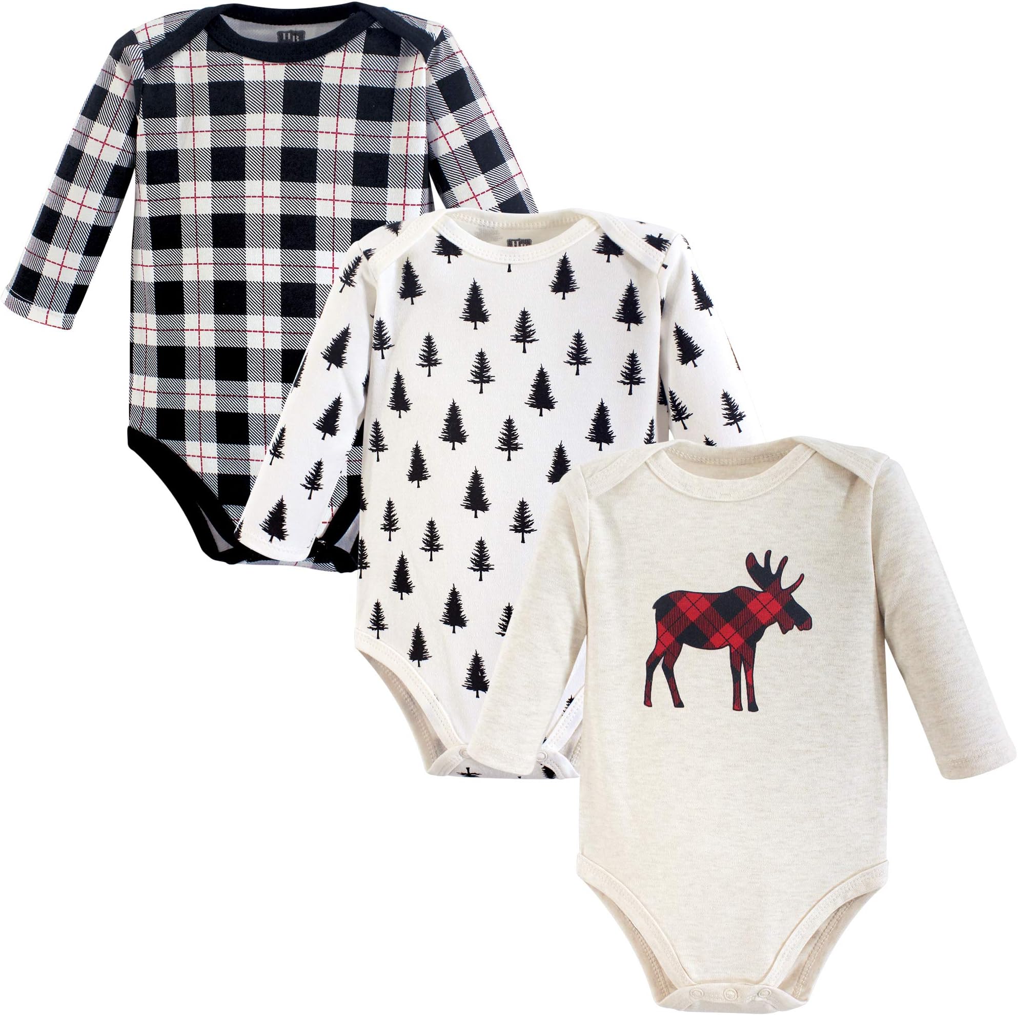 Hudson BabyUnisex Baby Cotton Long-Sleeve Bodysuits Baby and Toddler T-Shirt Set