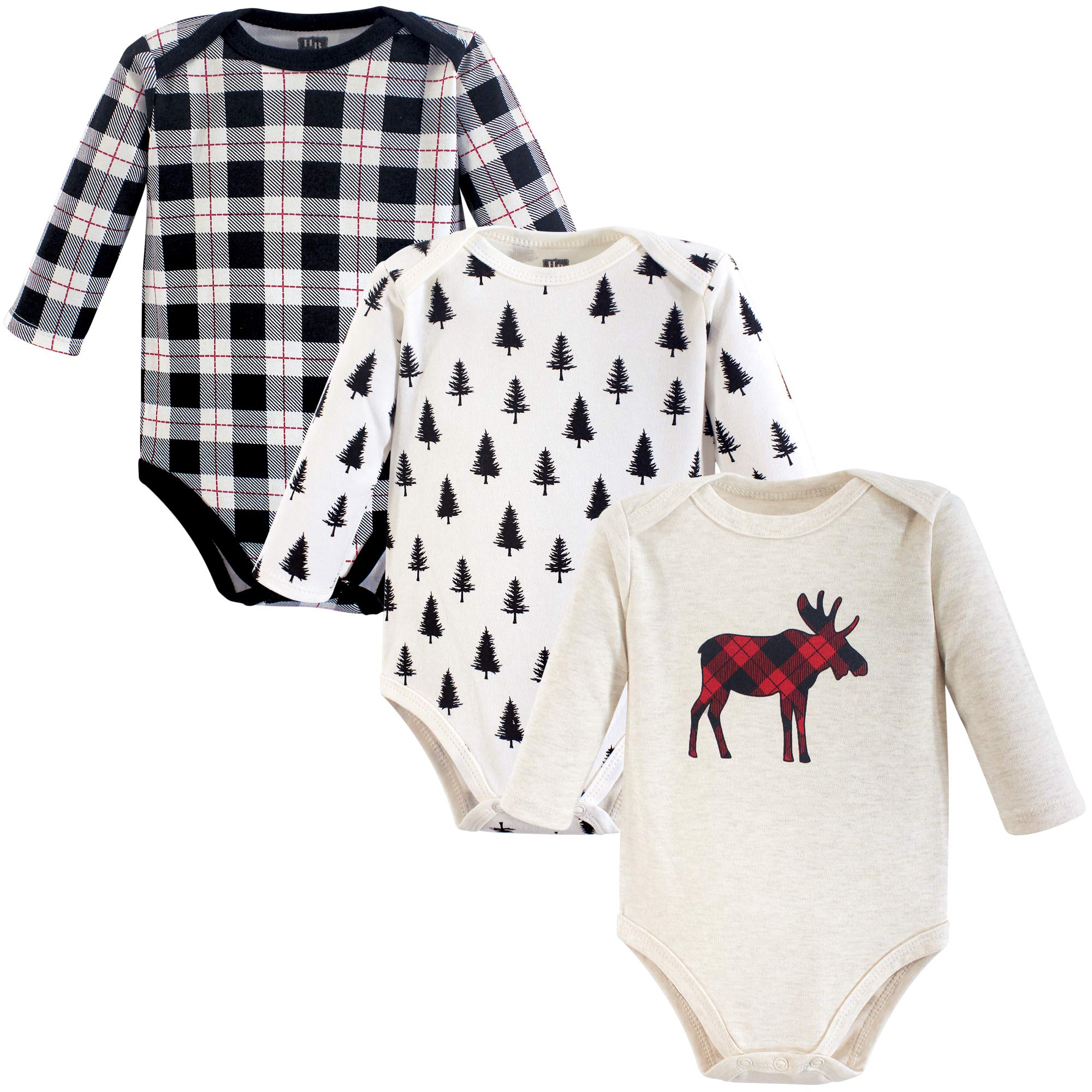 Hudson BabyUnisex Baby Cotton Long-Sleeve Bodysuits Baby and Toddler T-Shirt Set