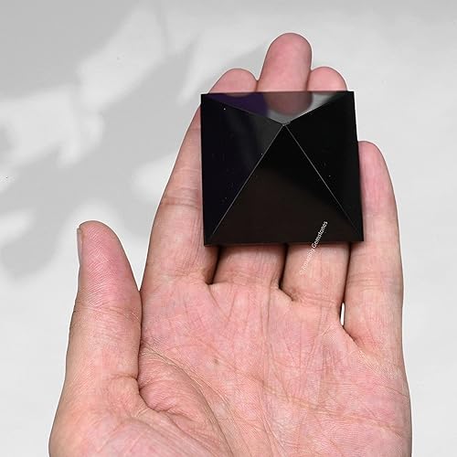 Miniatura 18 de Amazing Gemstone Lapis Lazuli Pyramid Crystal Healing Stones - 2" Great Pyramid Figurine of Natural Stone Pyramid for Meditation, Reiki, Chakra