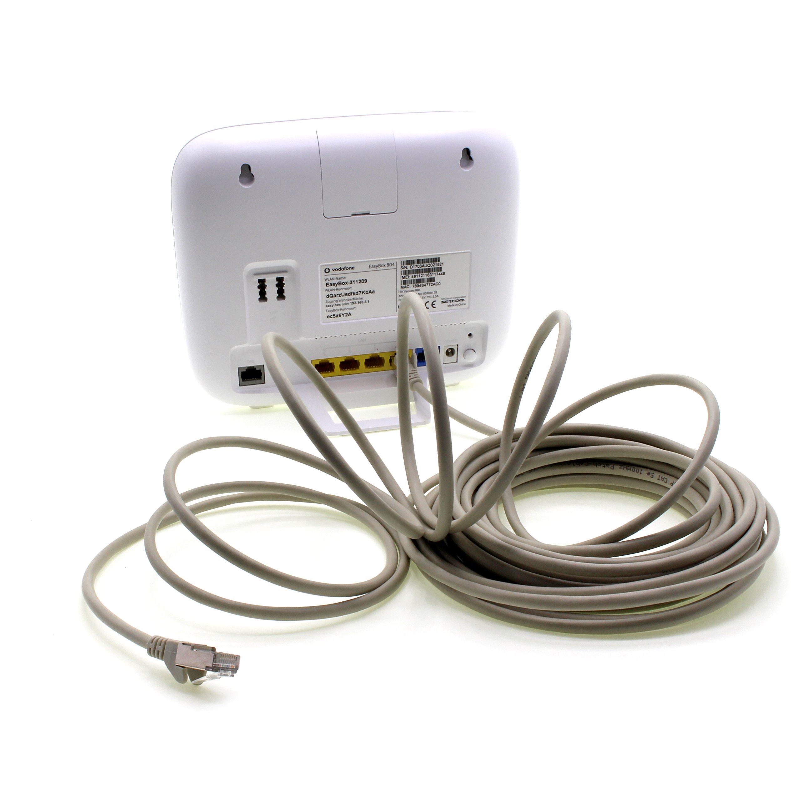 1aTTack.de 0,5 m - 10 kolorów - kabel sieciowy LAN CAT.5 CAT5 SFTP SF/UTP najwyższej jakości kabel krosowy Ethernet, kompatybilny z CAT6 / CAT6a / CAT7