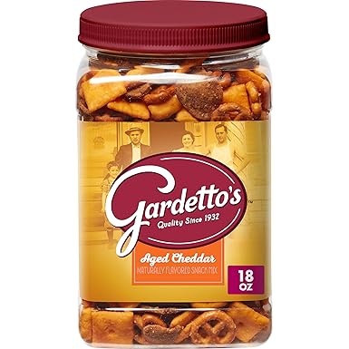 Gardetto's Aged Cheddar Snack Mix Tub
