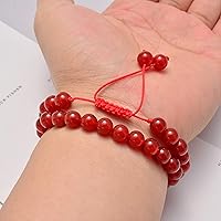 Vista 268 de 200 cuentas redondas y sueltas de cristal de cuarzo gris natural de 0.32 pulgadas (8 mm) para joyería y manualidades