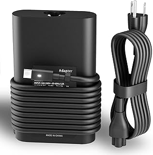 65W 45W USB C Type C Laptop Charger for Dell Latitude 5420 7400 5520 7420 7390 7370 XPS 12 9250 XPS 13 9370 9380 9333 9360 9365 HA65NM170 02YK0F Chromebook 3100 3300 3500 AC Adapter Power Supply