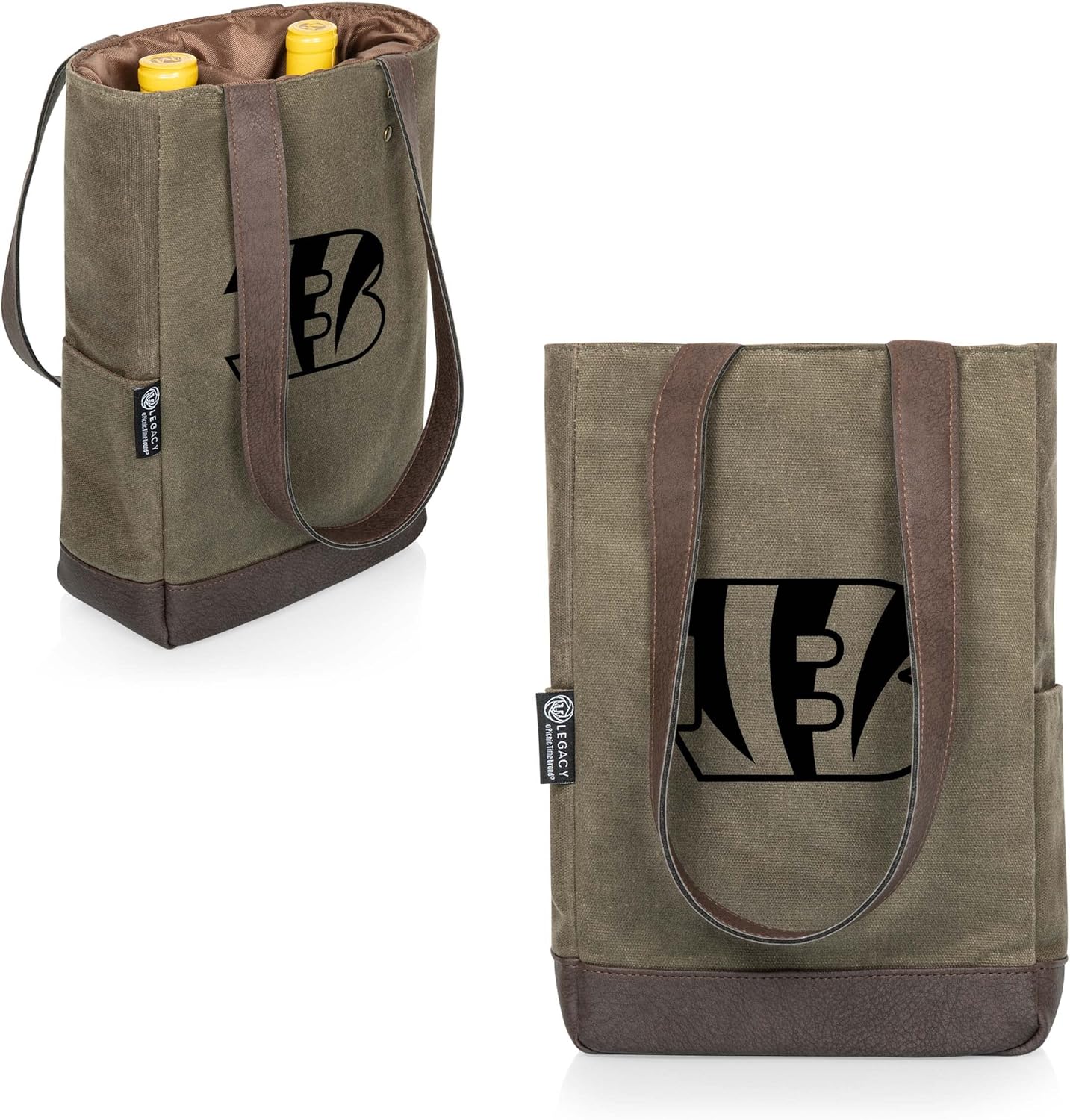 PICNIC TIME シンシナティ・ベンガルズ 2ボトル断熱ワインクーラーバッグ