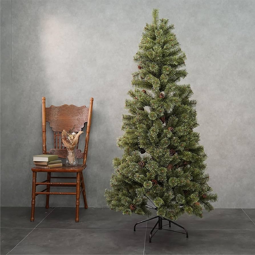 Amazon.co.jp: 7life クリスマスツリー 180cm ヌードツリー 高級