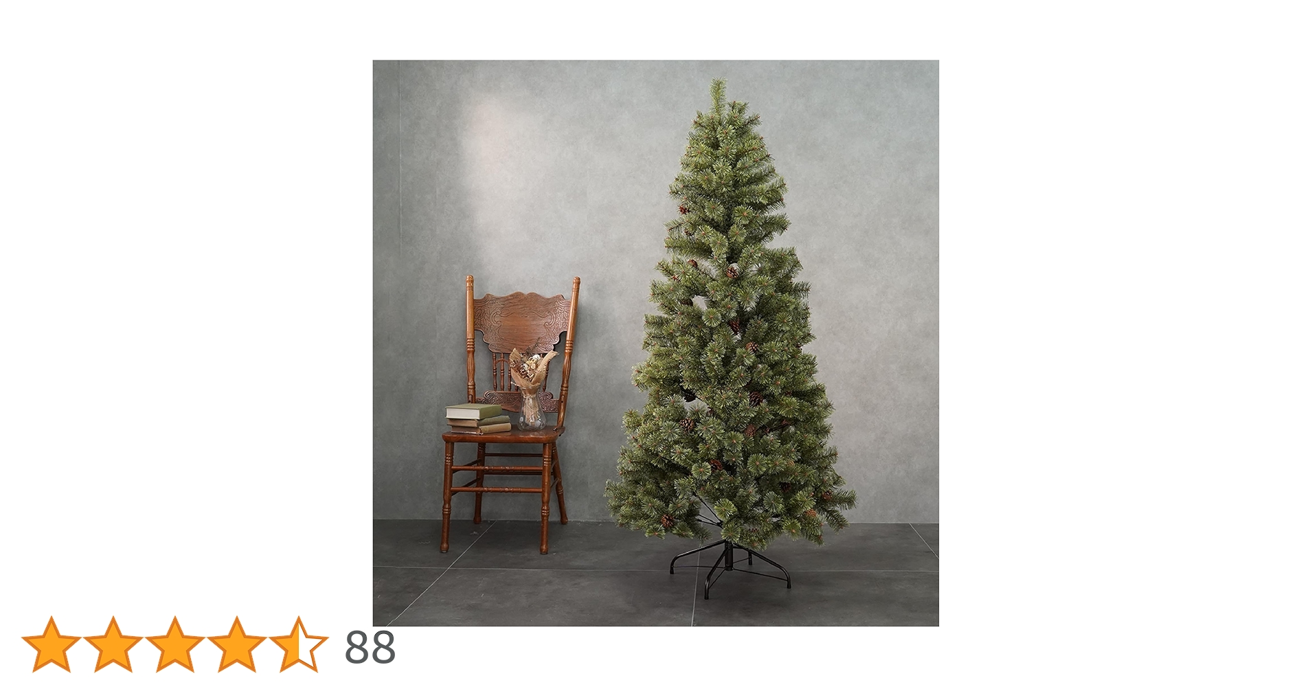 Amazon.co.jp: 7life クリスマスツリー 180cm ヌードツリー 高級