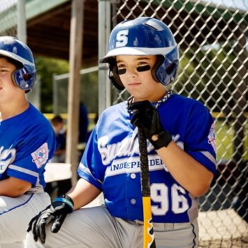Eye Black Stick for Sports, 3pcs Anti-Glare Under Eye Sports Grease Stick for Baseball Softball Soccer Lacrosse Hockey Athletes Sports Training, Water-Proof Eye Black Stick for Athletes (Black)