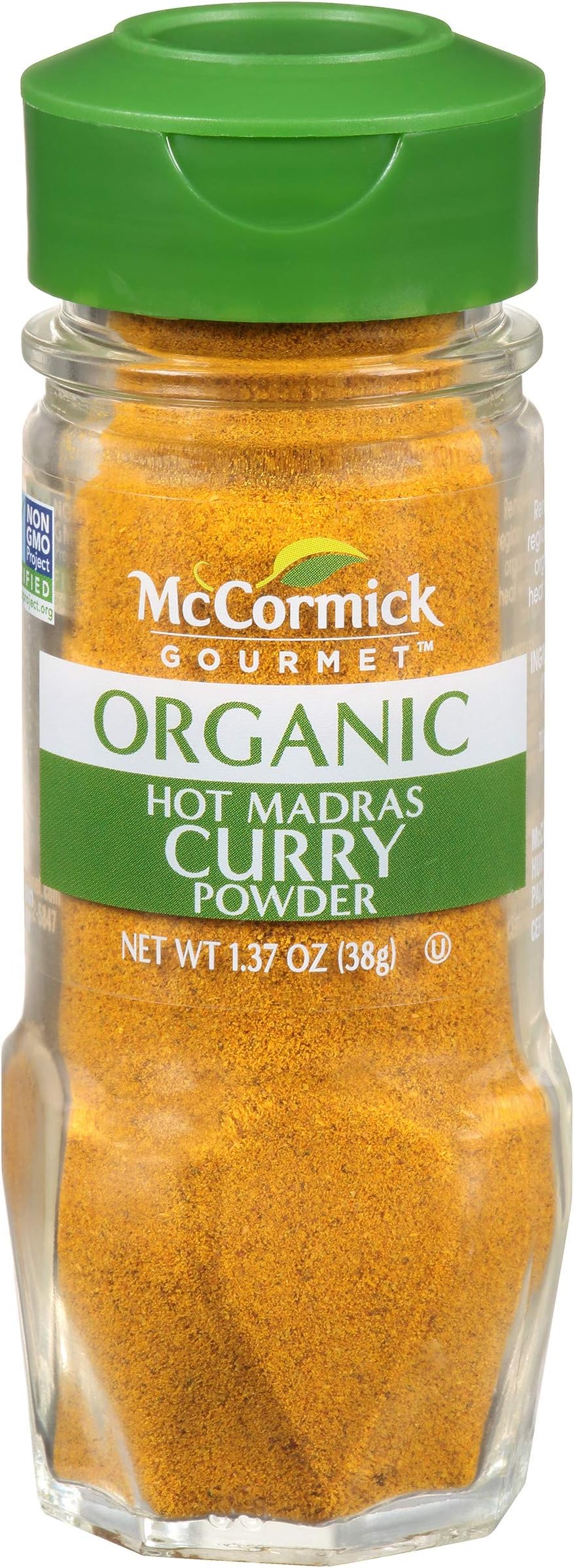 McCormick Gourmet Organic Hot Madras Curry Powder, 1.37 Oz