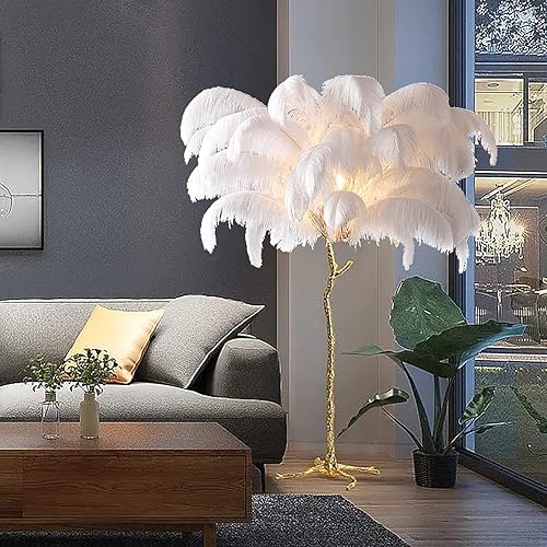 Miniatura 6 de DGYJJZ Juego de 20 plumas de avestruz blancas de 10 a 12 pulgadas para jarrón, centros de mesa de fiesta de boda, arreglo floral y decoración del