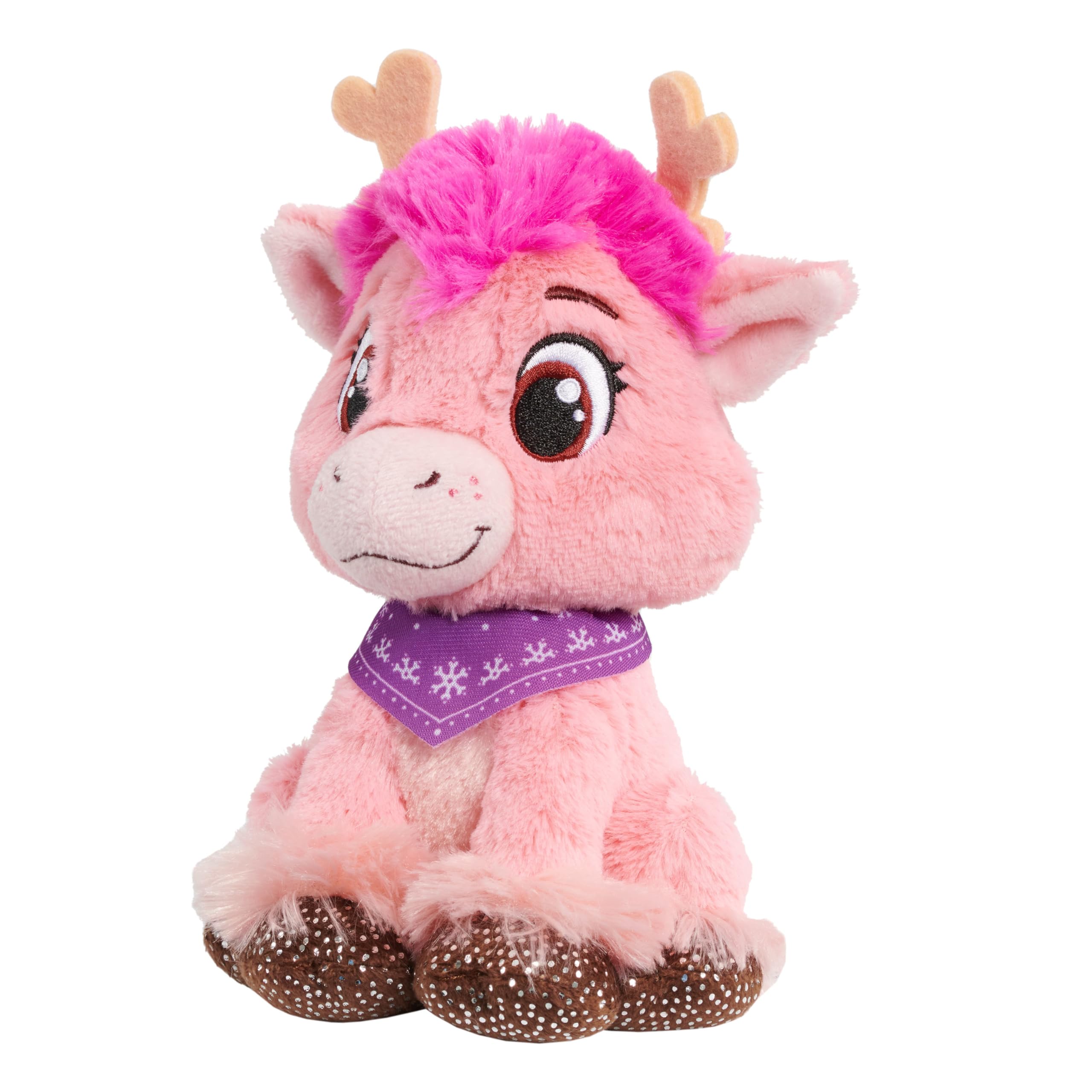 Amazon.com: Just Play Reindeer in Here 8-inch Small Plush Stuffed