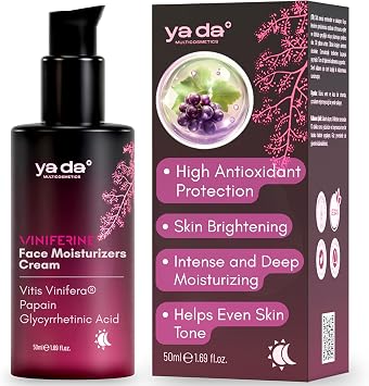 Viniferine Cilt Yenileyici ve Ayd nlat c  Krem, 50 ml, Leke Kar t , Traneksamik Asit