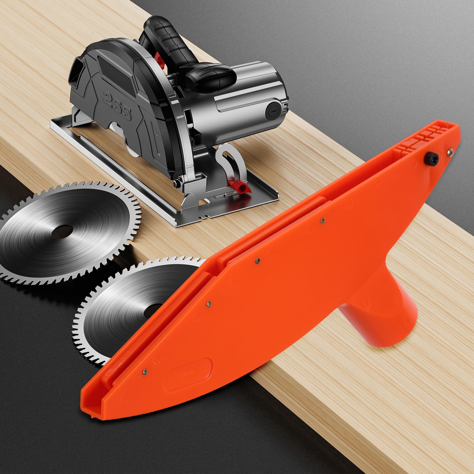 Housoutil Cubierta Protectora para Mesa de Circulares 30 CM, Cuña Separadora y Materiales Duraderos, Adecuado para Trabajos Continuos en Carpintería y Muebles