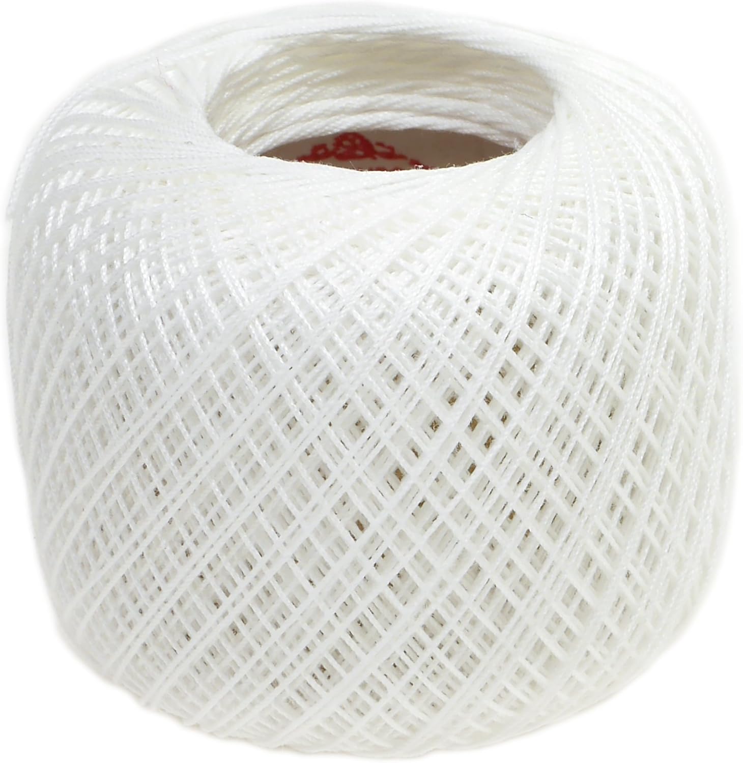 Made In orimupasu 絲 Knotted Work Thread Fine Lace Yarn Col. T101 White Series Approximately/40 m 3 Ball Set