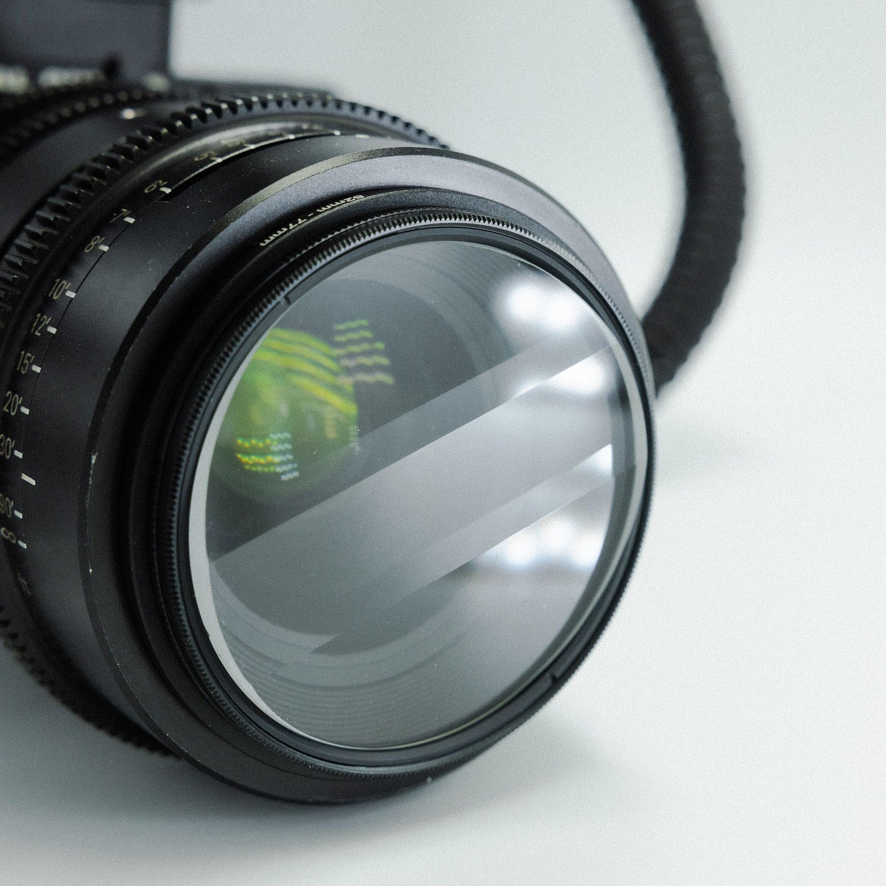 Prism Lens FX Filtro FX a prismi lineari sottili | Filettatura circolare da 67 mm | Crea 3 repliche di soggetti con diverse rifrazioni e FX a diverse lunghezze focali! | Completamente girevole