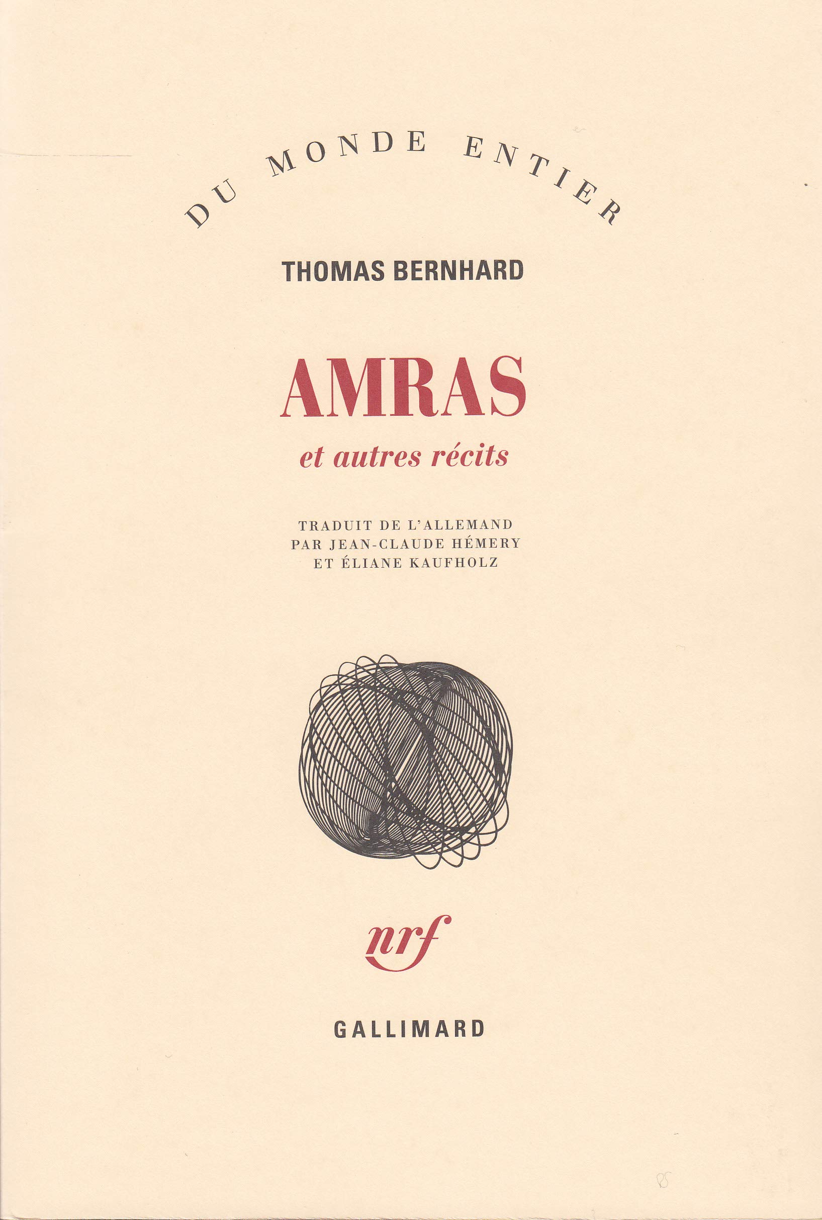 Amras et autres recits