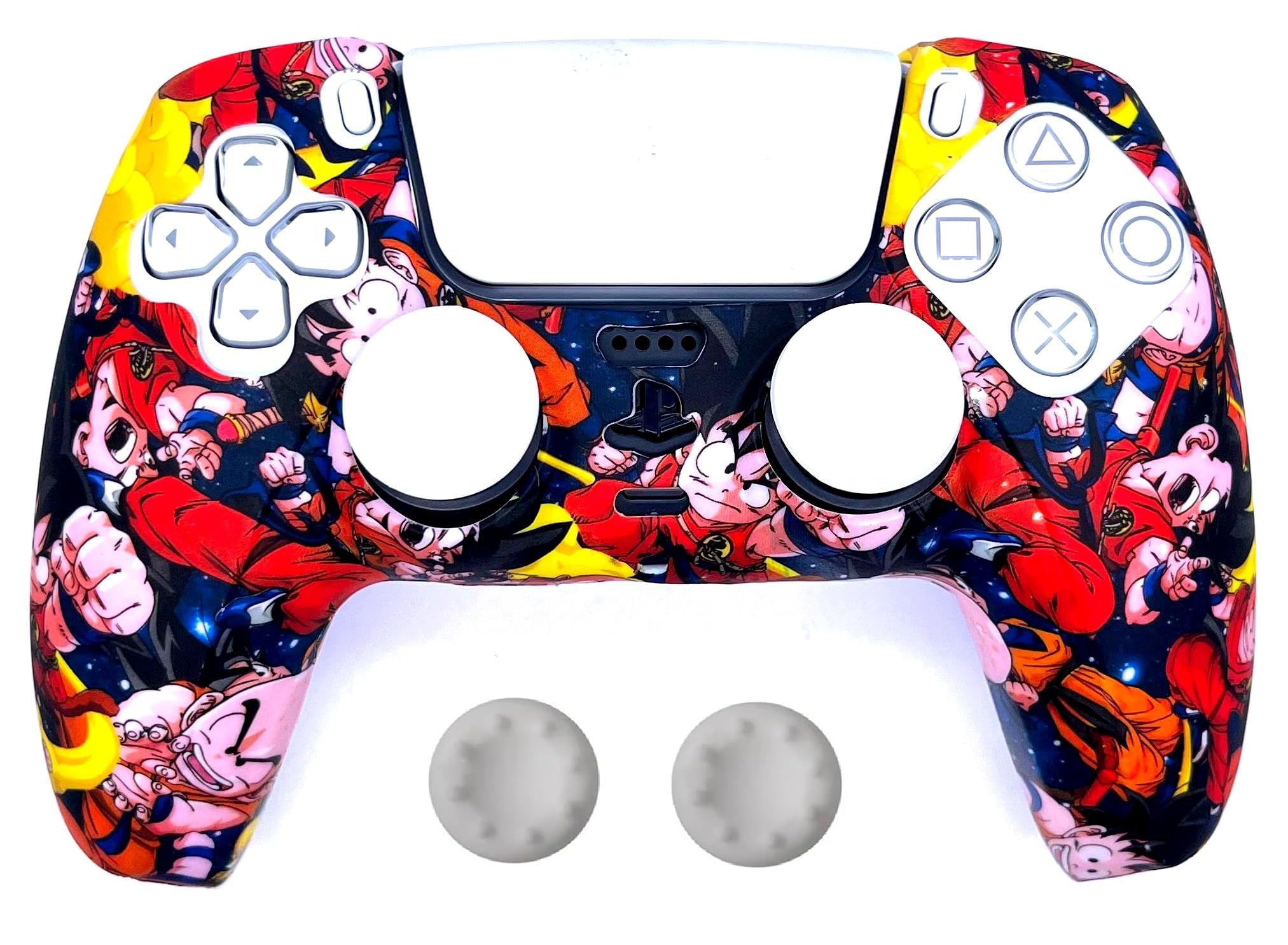 TMG Design Printing PS5 Thickened Cover Silicone Skin for Ps5, Ergonomic Rubber Protective Case with 2 PC Matching Thumb Grips-Print Beasts (B0CN1GCC4M) Amazon Price History, Amazon Price Tracker