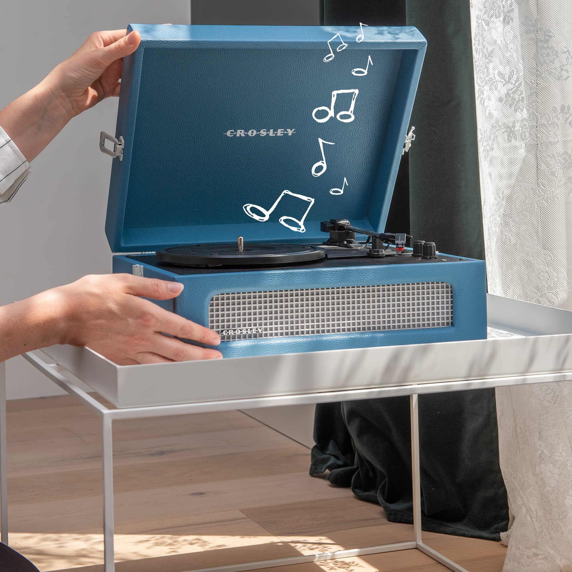 Crosley Voyager - Blu lavato