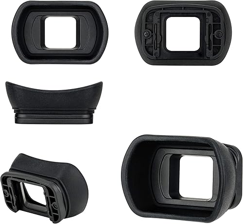 Miniatura 2 de JJC KIWIFOTOS - Ojal ergonómico para cámara larga para Nikon Z50, Nikon Z50 Eye Cup, visor Z50, reemplaza a los ojos Nikon DK-30, silicona suave,
