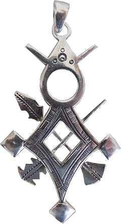 Croix D'agadez Touareg Croix Touareg Agadés Bilma En Argent 925