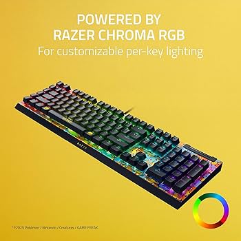 ⭐Razer Blackwidow V４⭐ポケモン⭐【ピカチュウVer】特典多数 Amazon.com: Razer BlackWidow V4 X Mechanical Gaming Keyboard