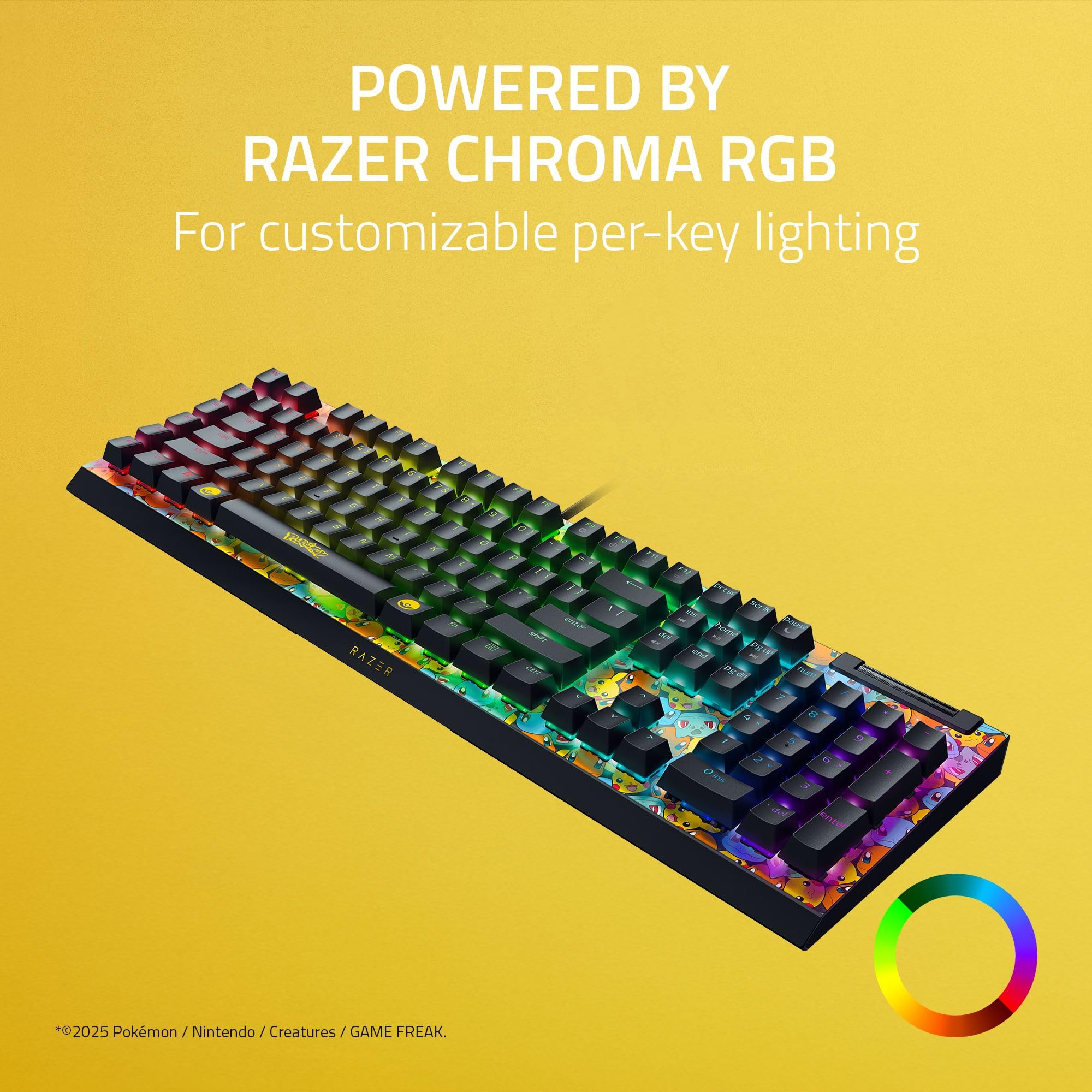 Razer BlackWidow V4 X Mechanical Gaming Keyboard: Green Switches